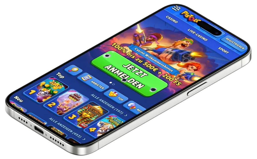 Pistolo Casino Mobilversion